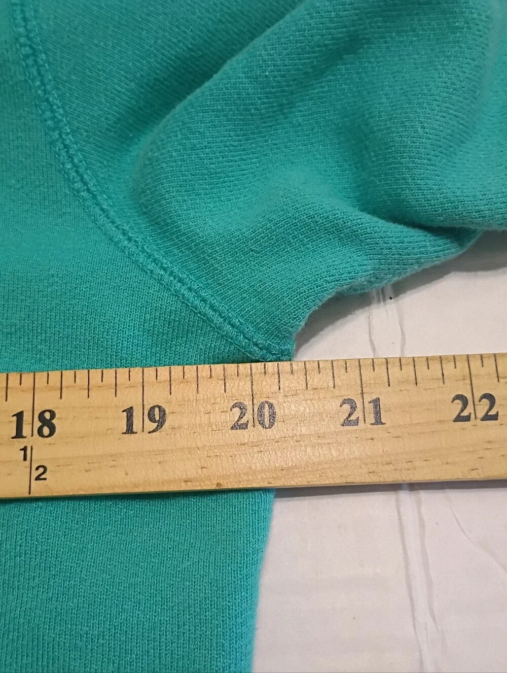 VTG Nike Air Women's Teal Short-Sleeve Hoodie Sz SP